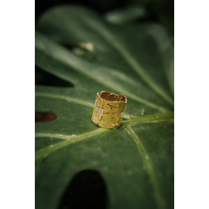 SOL DE ORO Pierścionek Terra od Chama Navarro