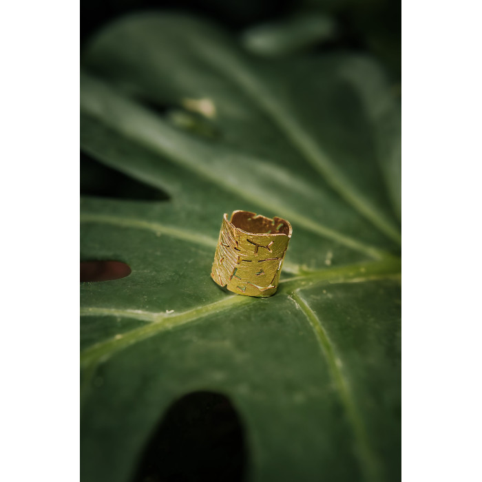 SOL DE ORO Pierścionek Terra od Chama Navarro