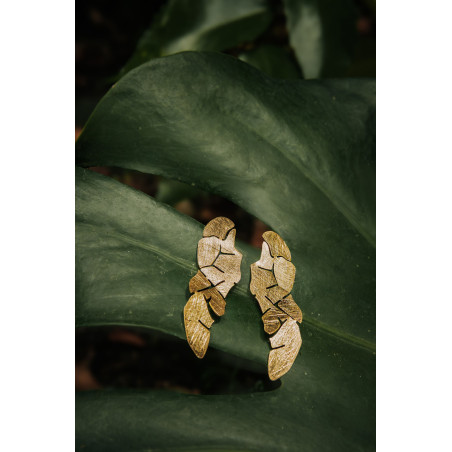 Kolczyki Terra złote