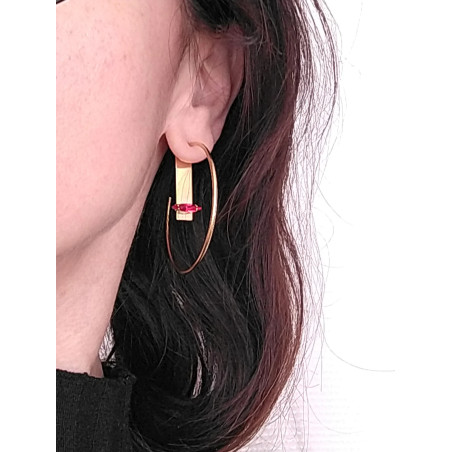 SOL DE ORO Kolczyki Crystal od Sew a Song