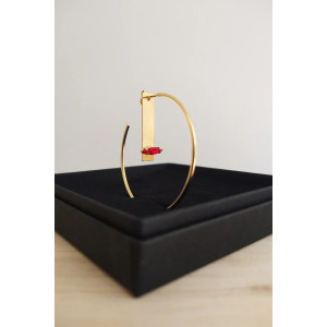 SOL DE ORO Kolczyki Crystal od Sew a Song