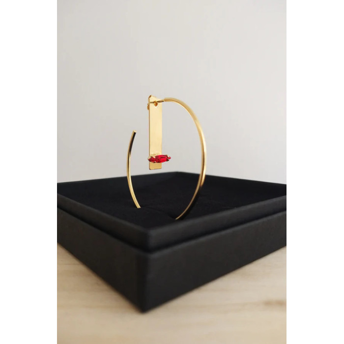 SOL DE ORO Kolczyki Crystal od Sew a Song