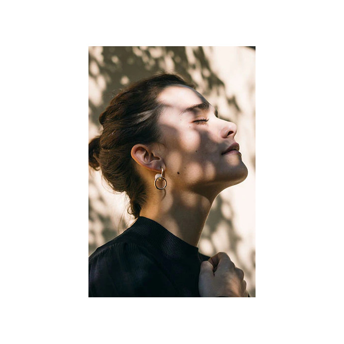 SOL DE ORO Kolczyki Linked od Sew a Song