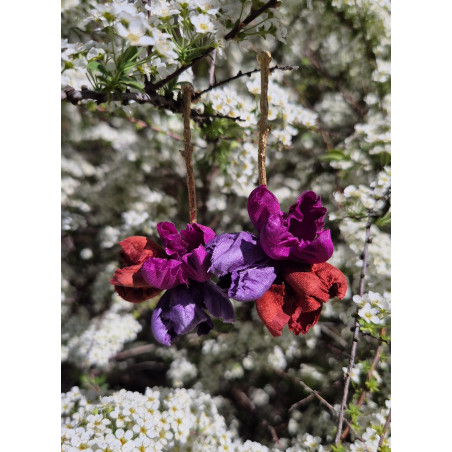 SOL DE ORO Kolczyki Flowers od Chama Navarro