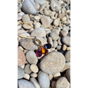 SOL DE ORO Naszyjnik Laleti krótki od Chama Navarro