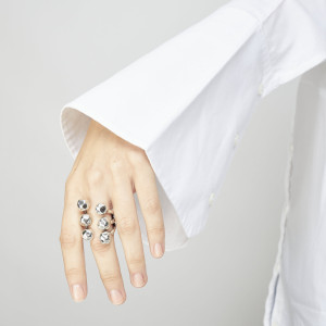 Pierścionek Air Srebrny