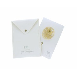 Broszka Tropic złota