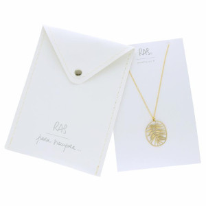 Naszyjnik krótki Tropic złoty