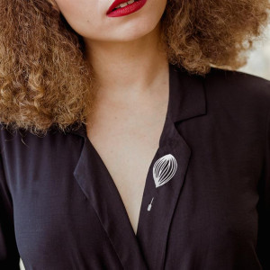 Broszka Life srebrna