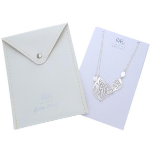 Naszyjnik długi Life srebrny