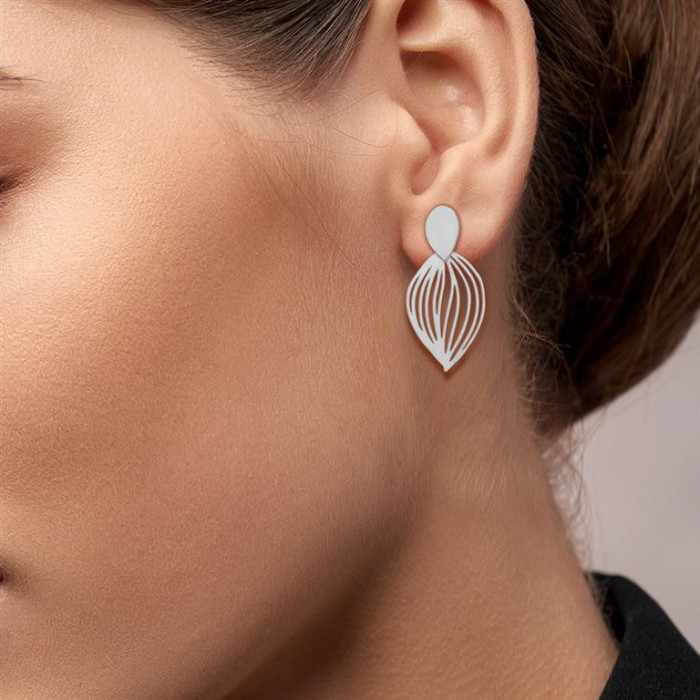 Kolczyki Life srebrne