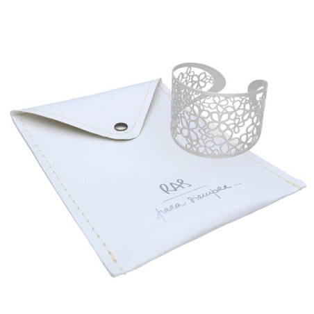 Bransoleta Iguazu srebrna