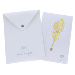 Broszka Iguazu złota