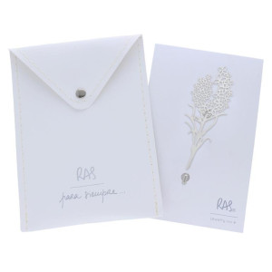 Broszka Iguazu srebrna