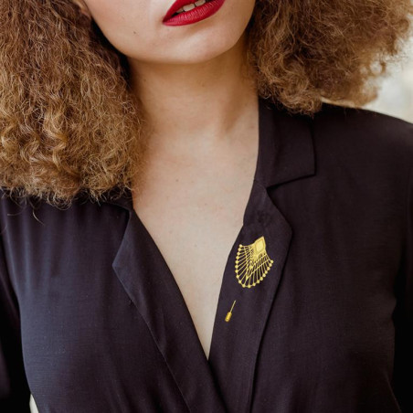 Broszka Nou Deco złota