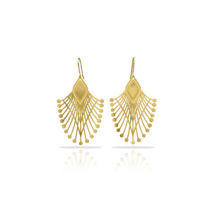 Kolczyki Nou Deco złote