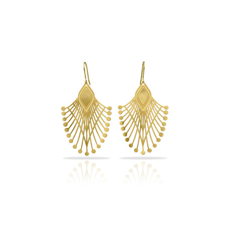 Kolczyki Nou Deco złote