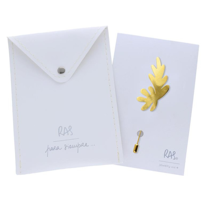 Broszka Lucia złota