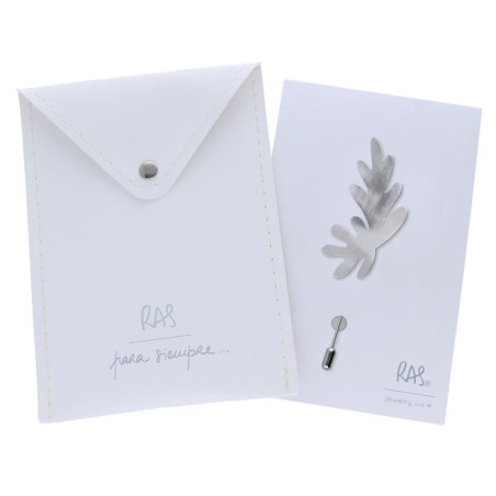 Broszka Lucia srebrna