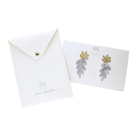 Kolczyki Lucia złoto/srebro