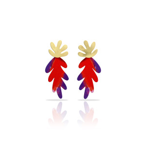 Kolczyki Lucia złoto/kolor