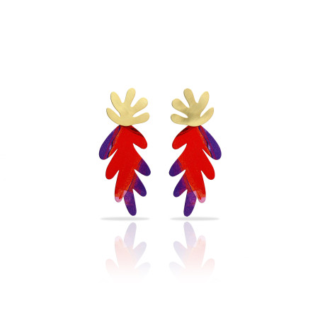 Kolczyki Lucia złoto/kolor