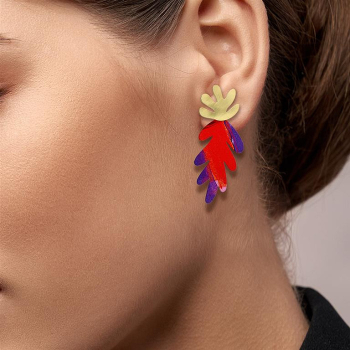 Kolczyki Lucia złoto/kolor