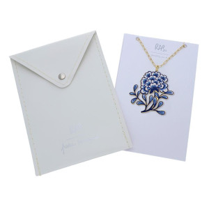 Naszyjnik Porcelana Flor złoto/kolor