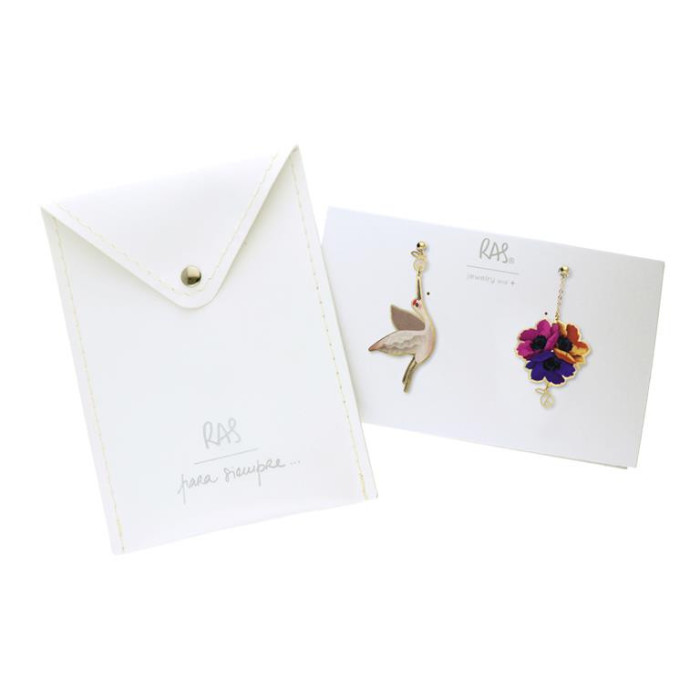 Kolczyki Arianne złoto/kolor