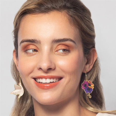 Kolczyki Arianne złoto/kolor