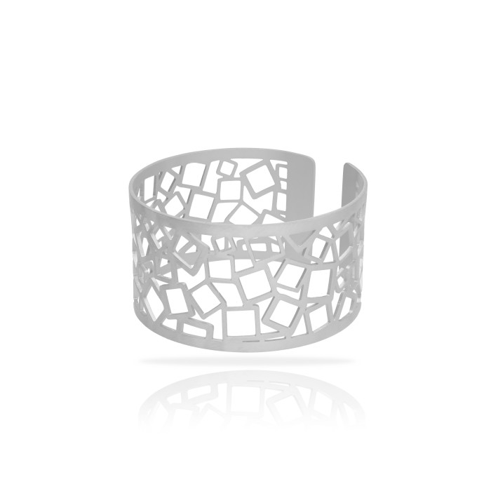 Bransoleta Cuadrado srebrna