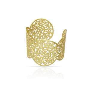 Bransoleta Hortensia złota