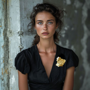 SOL DE ORO Broszka Terra od Chama Navarro