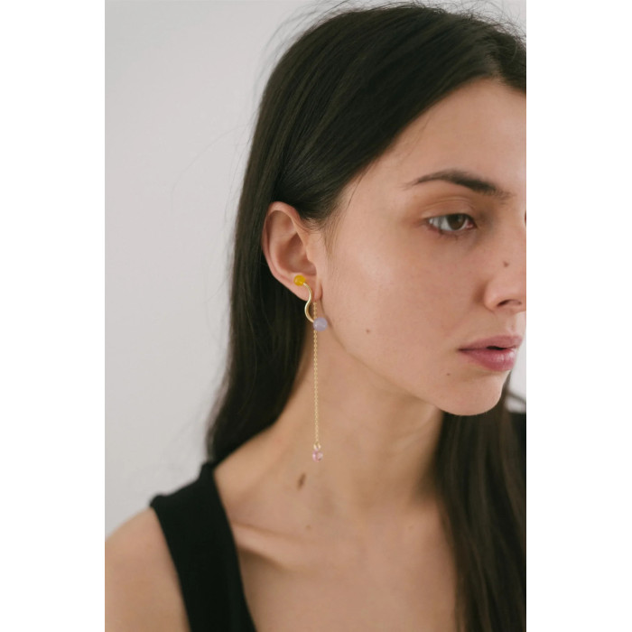 SOL DE ORO Kolczyki Claire od Sew a Song