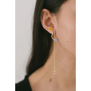 SOL DE ORO Kolczyki Claire od Sew a Song