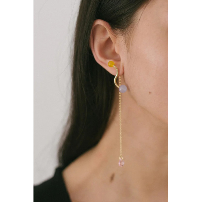 SOL DE ORO Kolczyki Claire od Sew a Song