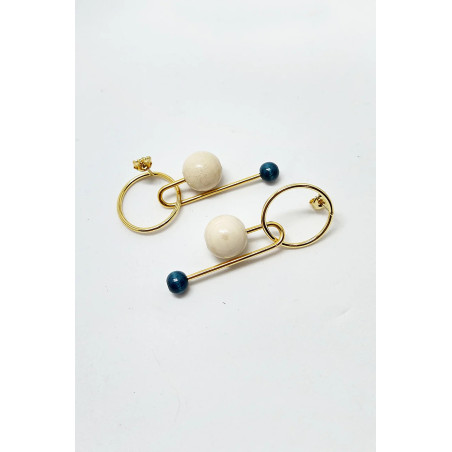 SOL DE ORO Kolczyki Eline od Sew a Song