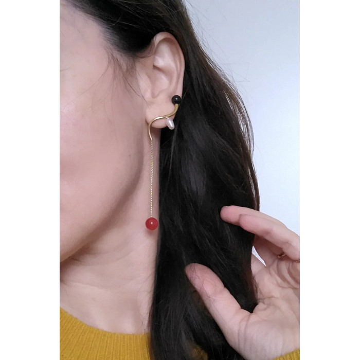 SOL DE ORO Kolczyki Ivana od Sew a Song