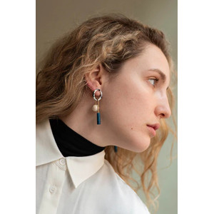 SOL DE ORO Kolczyki Leah od Sew a Song