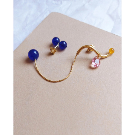 SOL DE ORO Kolczyki Rose od Sew a Song