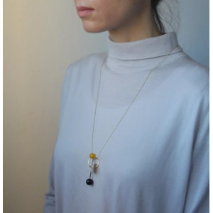 SOL DE ORO Naszyjnik Amuleto od Sew a Song