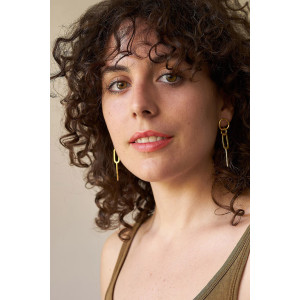 SOL DE ORO Kolczyki Alena od Sew a Song