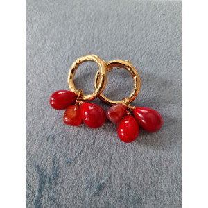 SOL DE ORO Kolczyki Laleti Okrągłe od Chama Navarro