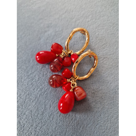 SOL DE ORO Kolczyki Laleti Owalne od Chama Navarro