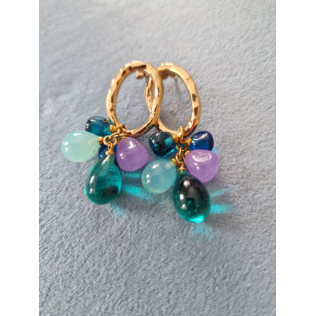 SOL DE ORO Kolczyki Laleti Owalne od Chama Navarro